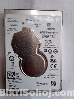 SEAGATE 2TB Laptop HDD